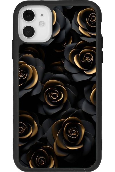 BGAKSESUAR Matte Compatible Black Case for iPhone 12 Mini – Soft Silicone, Pr...