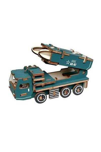 HALAMODO Wooden 3d Puzzle Model, Vintage Handmade Diy Creative Puzzle, Suitable For Diy Assembling, Collectin