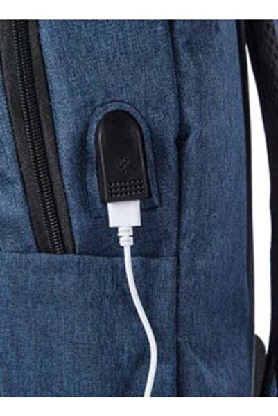 HALAMODO 3-piece Bags Set, Men's Simple Canvas Schoolbag, Large-capacity Backpack, Solid Color School Bag Sui