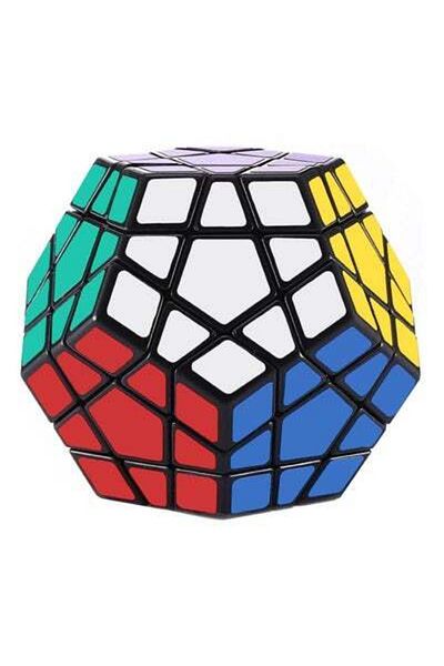 HALAMODO Speed Cube, Sculpted Stickerless Magic Cube, Mirror Cube Speed Cube Puzzles Toys, Carbon Fiber Stick