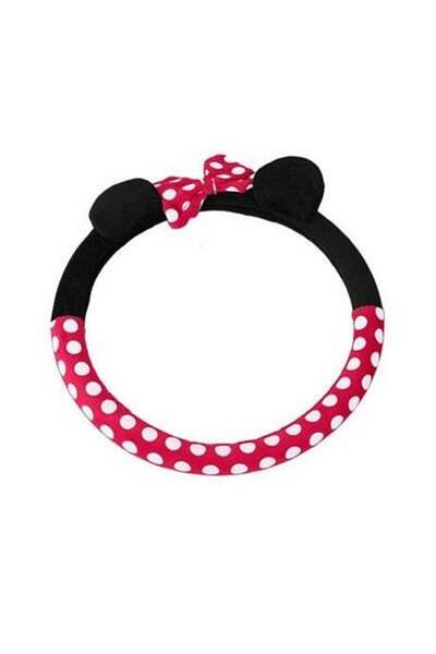 HALAMODO Car Steering Wheel Cover, Plush Car Wheel Protector, Cartoon Shape Steering Wheel Covers, Anti-slip