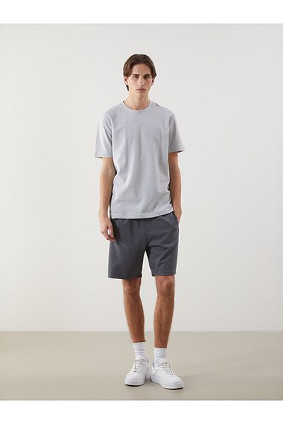 LC Waikiki New Season Crew Neck Combed Cotton Men's T-Shirt - S55996Z8