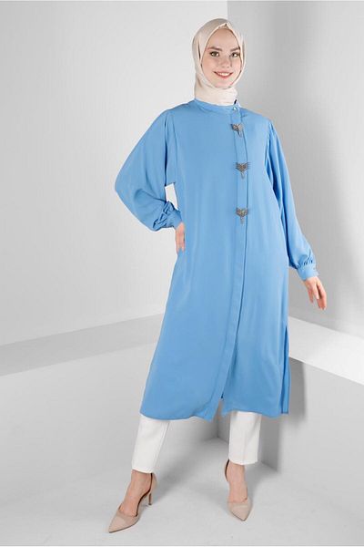 Alvina WIDE ARM TUNIC WITH ACCESSORY DETAIL 43532