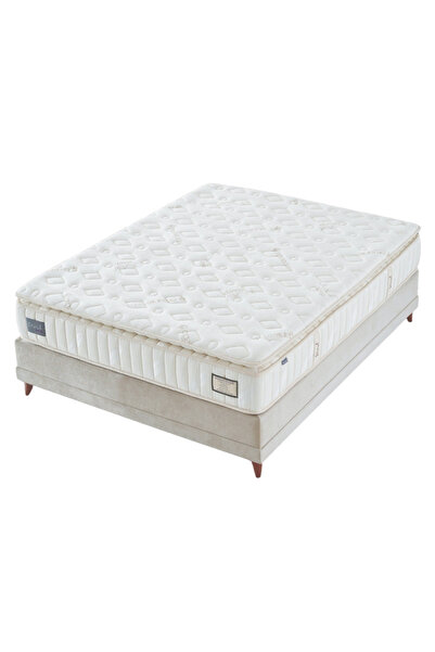 Puuf Sleep Magnitude Organic Cotton Pocket Yaylı Cashmere Pedli Yatak