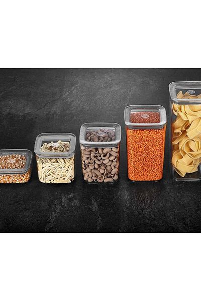 VİP AHMET Vip Ahmet Sude Square Storage Container 5 Pcs
