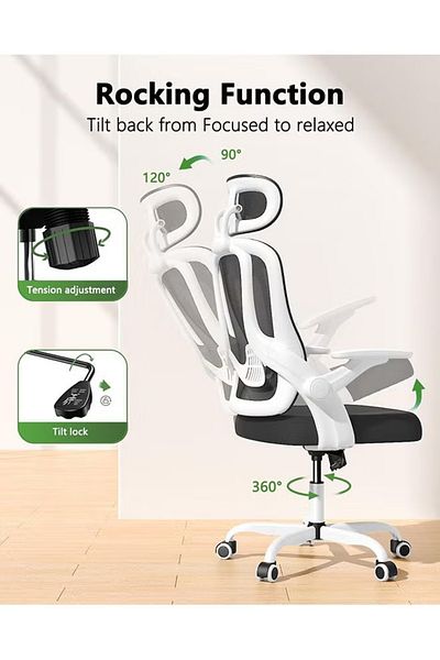 COOYA Office Chair,ergonomic,adjustable Height,with Lumbar Support,suitable For Office