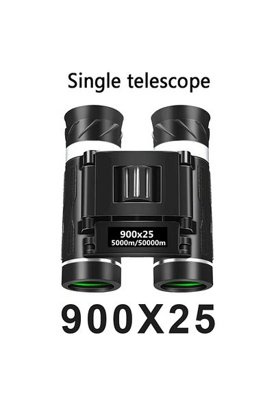 Choice LQ-900x25 900X25 Portable Hd Zoom 5000M/50000M Binoculars Telescope Powerful Folding Long-Distance V