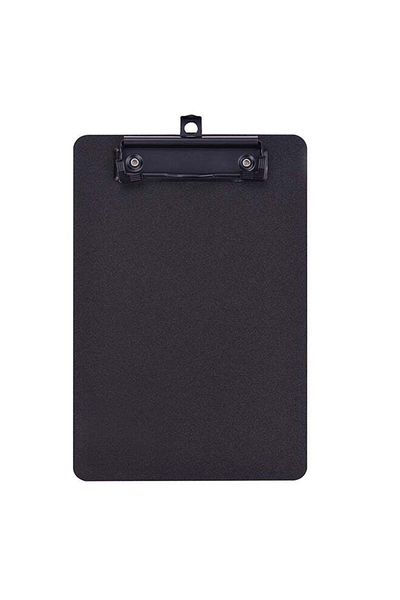 Generic A5 Size Plastic Clipboard Writing Pad Black