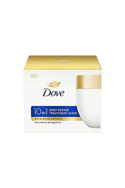 Dove 10 in 1 Deep Repair Treatment Hair Mask, 300 ml
