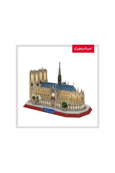 Cubic Fun - Puzzle 3D Led Notre Dame 149 Pieces