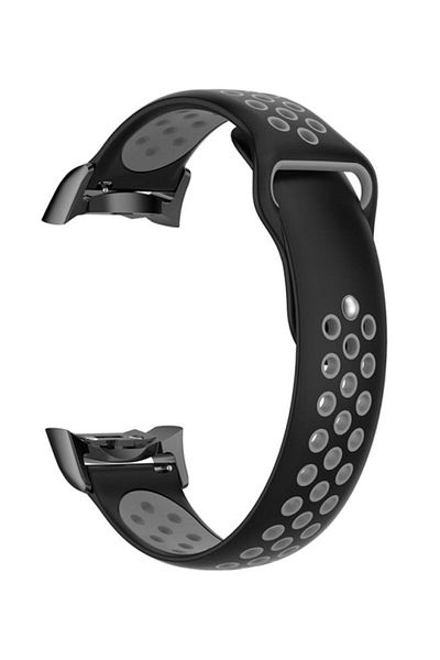 Generic Voberry Replacement Band With Adapter For Samsung Gear S2 SM-R720/SM-R730 Black/Grey