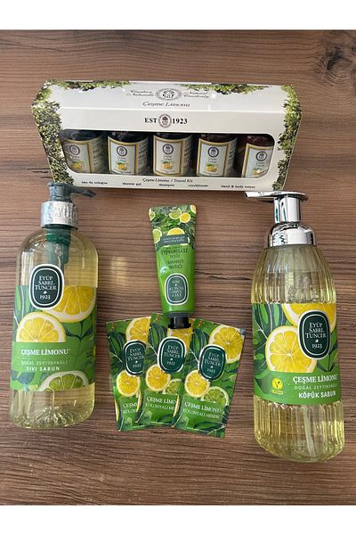 Eyüp Sabri Tuncer Eyüp Sabri̇ Tuncer Fountain Lemon Series 08 (Liquid-Foam, Cream, Wet, 150'Li̇, Travel Set)