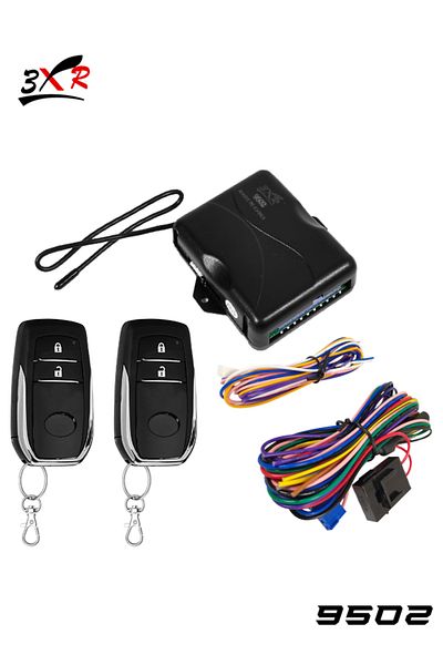3XR Universal Remote Keyless Entry System with Central Door Locking, Trunk Release, and Car Locator
