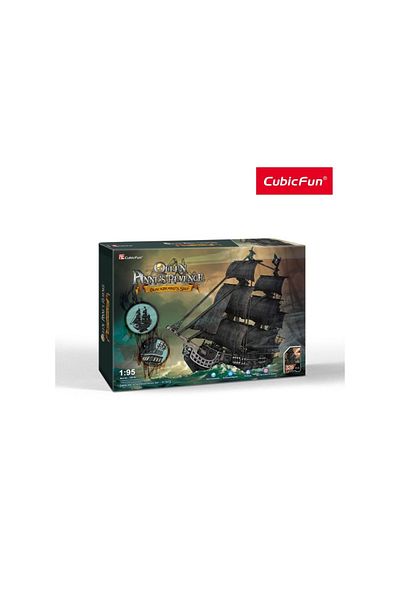 Cubic Fun Cubic Fun - Puzzle 3D Nava Mare Queen Anne 328 Piese