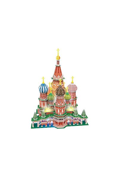 Cubic Fun Cubic Fun - Puzzle 3D Led Catedrala Sf. Vasile 224 Piese