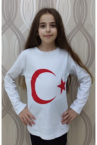 eomix kids Turkish Flag Long Sleeve T-Shirt
