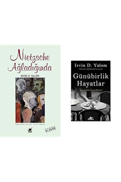 Koridor Yayıncılık NIETZSCHE AGLADIGINDA - GUNUBIRLIK HAYATLAR = 2 SET
