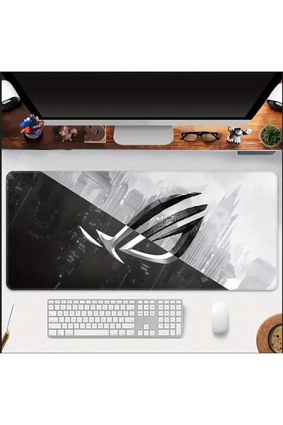 sgeteknoloji 70X30 cm Gaming Brand Themed Non-Slip Base Speed Surface Gamer Mouse Pad Gaming