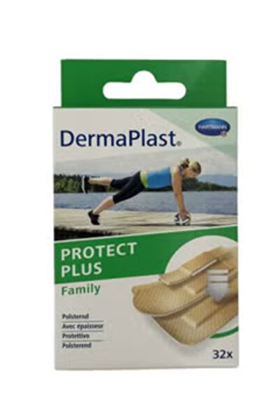 DermaPlast بروتكت بلس فاميلي 32 قطعة