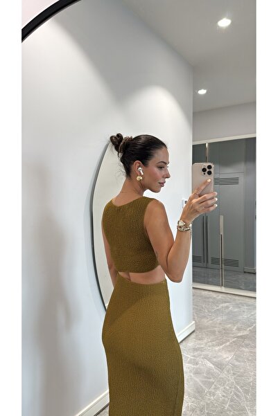 sinemkivanc co ROCHIE ASIMMETRICA DE TĂJERE VERDE ULEI