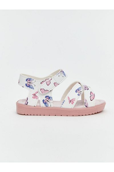 LC Waikiki New Season Leather Look Baby Girl Sandals - S5Je03Z1