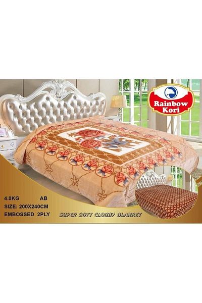 smart home Luxury Double-Sided Winter Blanket - Soft, Silky, Double-Layer Bed Blanket - 4 kg - 200 x 240 cm