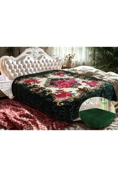 smart home Luxury Double-Sided Winter Blanket - Soft, Silky, Double-Layer Bed Blanket - 4 kg - 200 x 240 cm