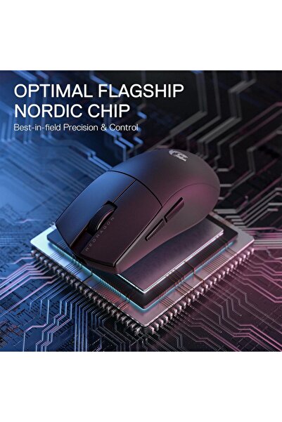 REDRAGON ماوس الألعاب اللاسلكي فائق الخفة M916 Pro (26 ألف نقطة في البوصة)