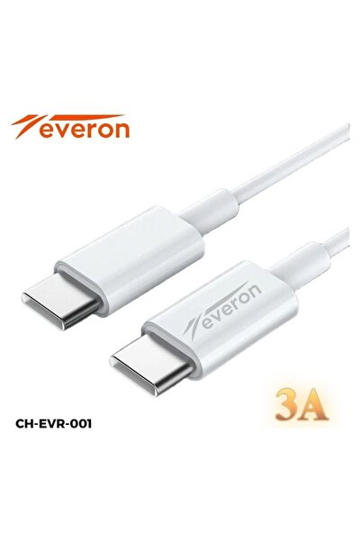 Everon 25W 3.4A Q.C Google Pixel 9 Pro Fold İle Uyumlu Type C Şarj Adaptörü Evr-001