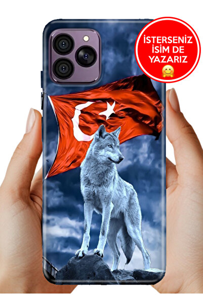 HİKİNG A41 Kılıf Baskılı Yerli Üretim Kapak Silikon Türk TC