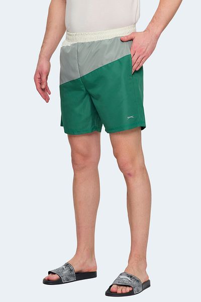 Slazenger شورت رجالي ROHAN أخضر / أصفر