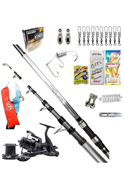 Okuma Wave Power 390cm 100-200gr 65 Kudos Orion Lüx Profesyonel Surf Kıyı Olt...