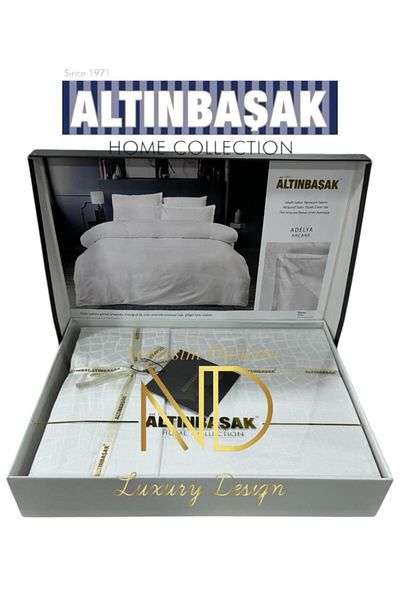 Altınbaşak Satyen Jiçinci Personality Duvet Cover Set Adelya Arcane
