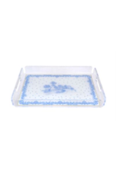 Lucky Art Florence Plexiglass Tray 30X14Cm