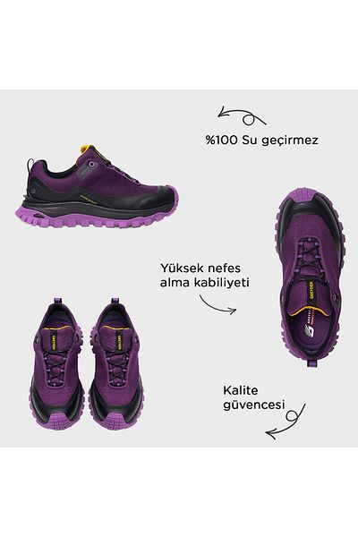 Greyder Pantofi de exterior impermeabili violet pentru femei 3k2ga16357