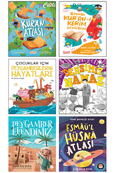 Uğurböceği Yayınları Kur'an Atlası Ku'ran-ı Kerim Sözlüğüm Dersimiz Namaz Peygamber Efendimiz (SAV) Esmâü'l Hüsnâ Atlası