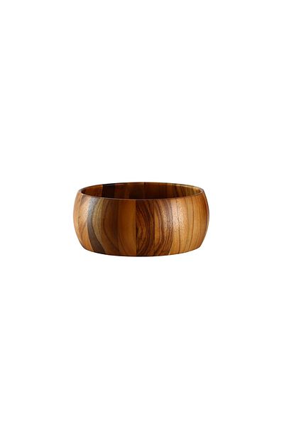 Billi Natural Thai Wood Salad and Serving Bowl, capacity 12 inches