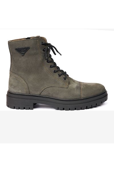 Greyder Ανδρικές μπότες από γνήσιο δέρμα Khaki Nubuck 4k1ub15070n