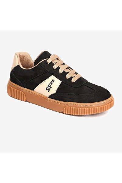 Greyder Erkek Çocuk Siyah Hakiki Deri Ayakkabı 4K5NA59625