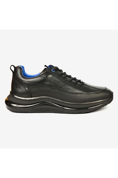 Greyder Pantofi sport pentru bărbați, negru, albastru, din piele naturală 4k1sa16491