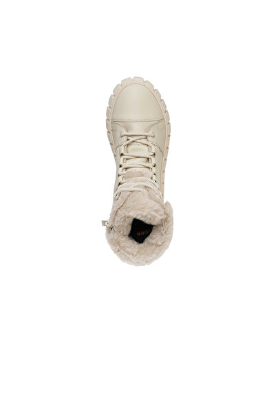 Greyder Kadın Ekru Hakiki Deri Sneaker Bot 3K2SB33000