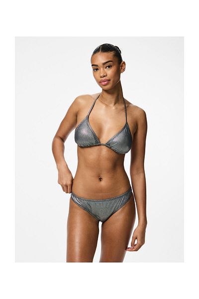PIECES Damen/Mädchen-Bikinioberteil für Erwachsene kann auf ein einheitliches Kleid aufgesteckt werden