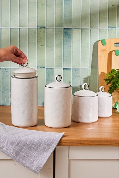 Karaca Lina 4'lü Vakumlu Kapaklı Baharatlık/baharat Takımı