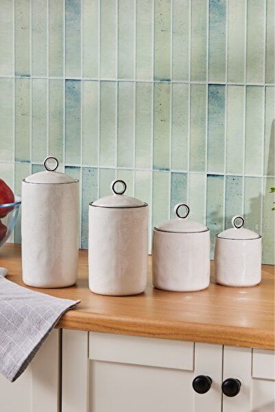 Karaca Lina 4'lü Vakumlu Kapaklı Baharatlık/baharat Takımı