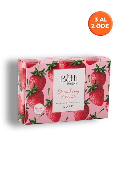 THE BATH FACTORY Moisturizing Hand - Face and Body Soap - Strawberry