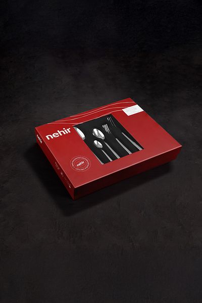 Nehir Sahra Plain - 30-piece Fork and Spoon Set for 6 People