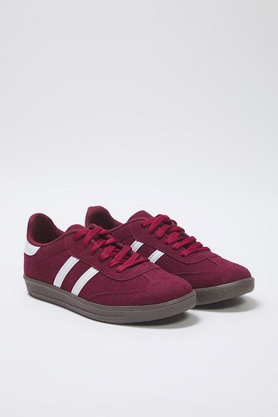 TRENDYOL SHOES Ретро-бордові жіночі кросівки на шнурках TAKAW25SN00005
