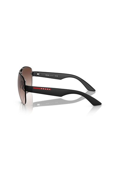 Prada Linea Rossa Sunglasses Model S;;55ys, 64, 5av, 02p Brown For Male