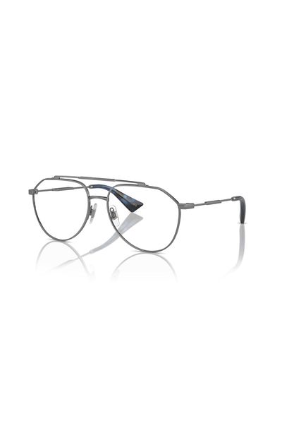 Dolce&Gabbana Dolce & Gabbana Man Pilot Eyeglasses- Dg 1353 - Lense Size:57mm - Gunmetal