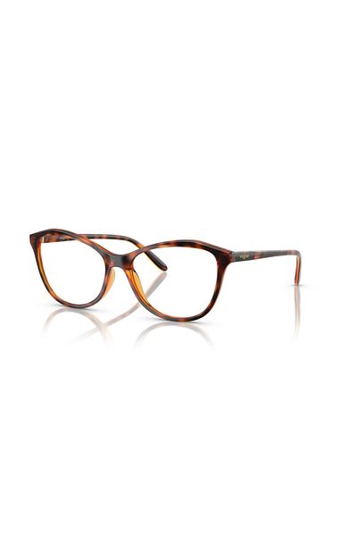 Vogue Woman Irregular Eyeglasses- Vo 5602 - Lense Size:52mm - Dark Havana